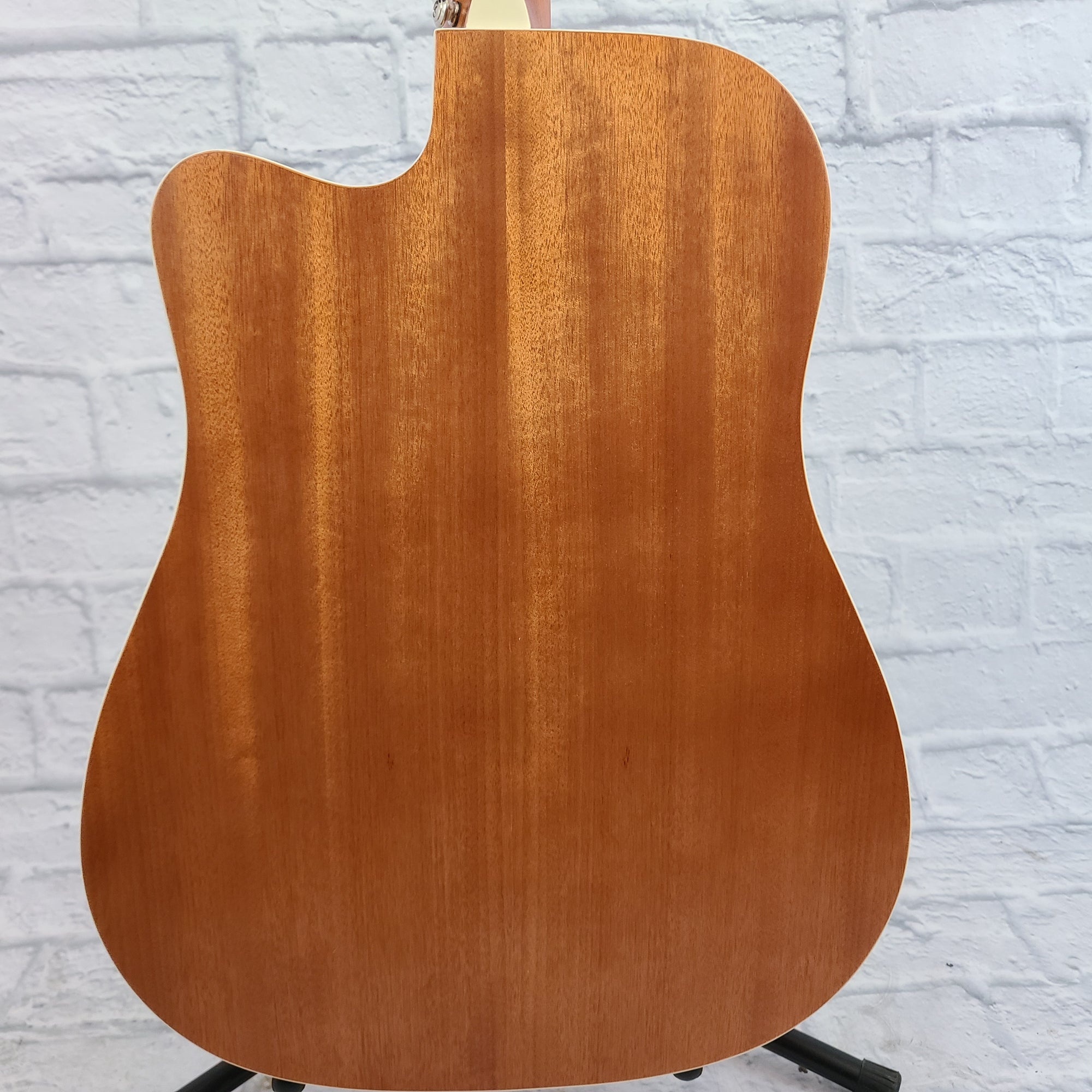 Nashville Guitar Works D10CEEB Dreadnought Cutaway Acoustic Electric Guitar - Edgeburst