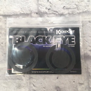 Kickport Black.Eye high Velocity Bass Drum Impact Pads (Set of 2)