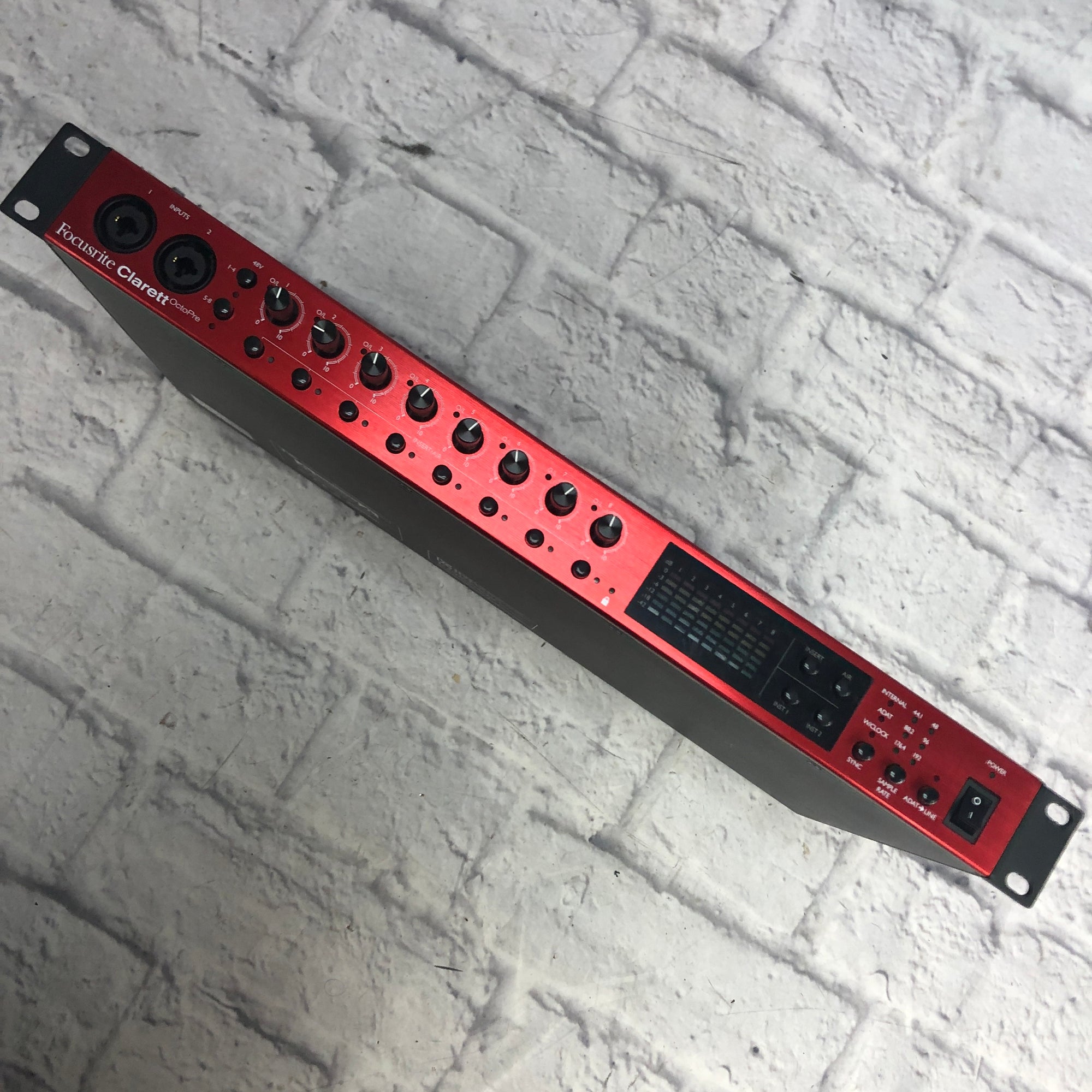 Focusrite Clarett Octoprewith ADAT In / Out