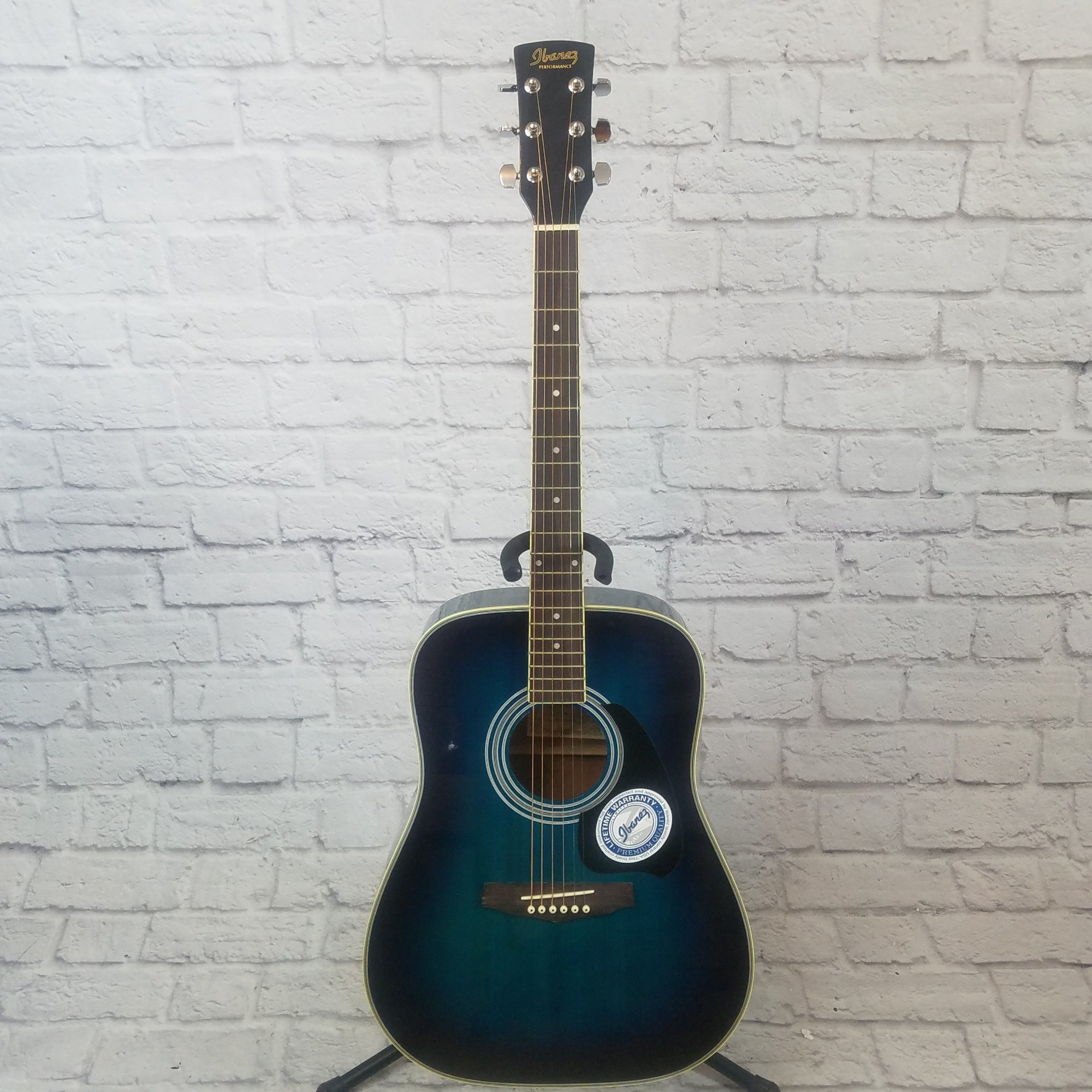 Ibanez PF5-NT-14-02 Blue Dreadnought