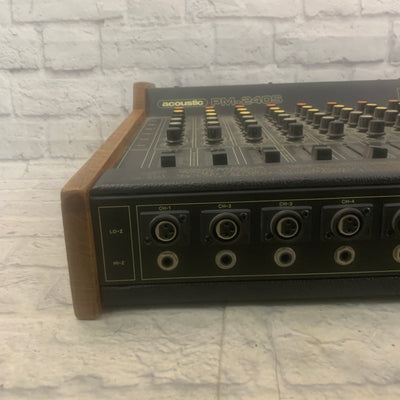 Acoustic PA-240s Dual Powered 8 Channel Mixer