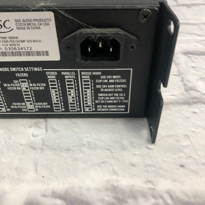 QSC RMX1850HD Power Amp