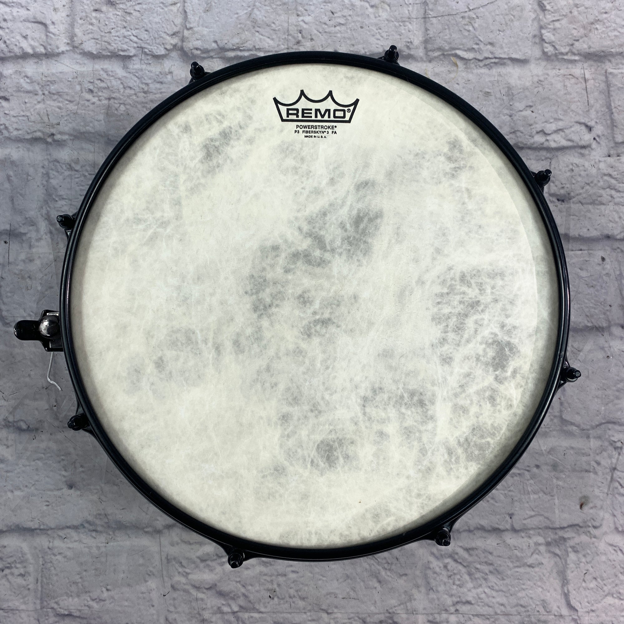Unknown Custom Maple Snare Hematite Finish 14x6