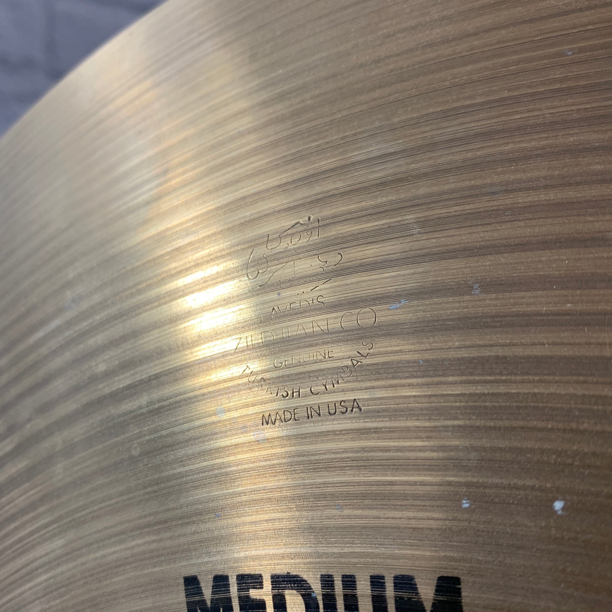 Zildjian A 22" Medium Ride Cymbal
