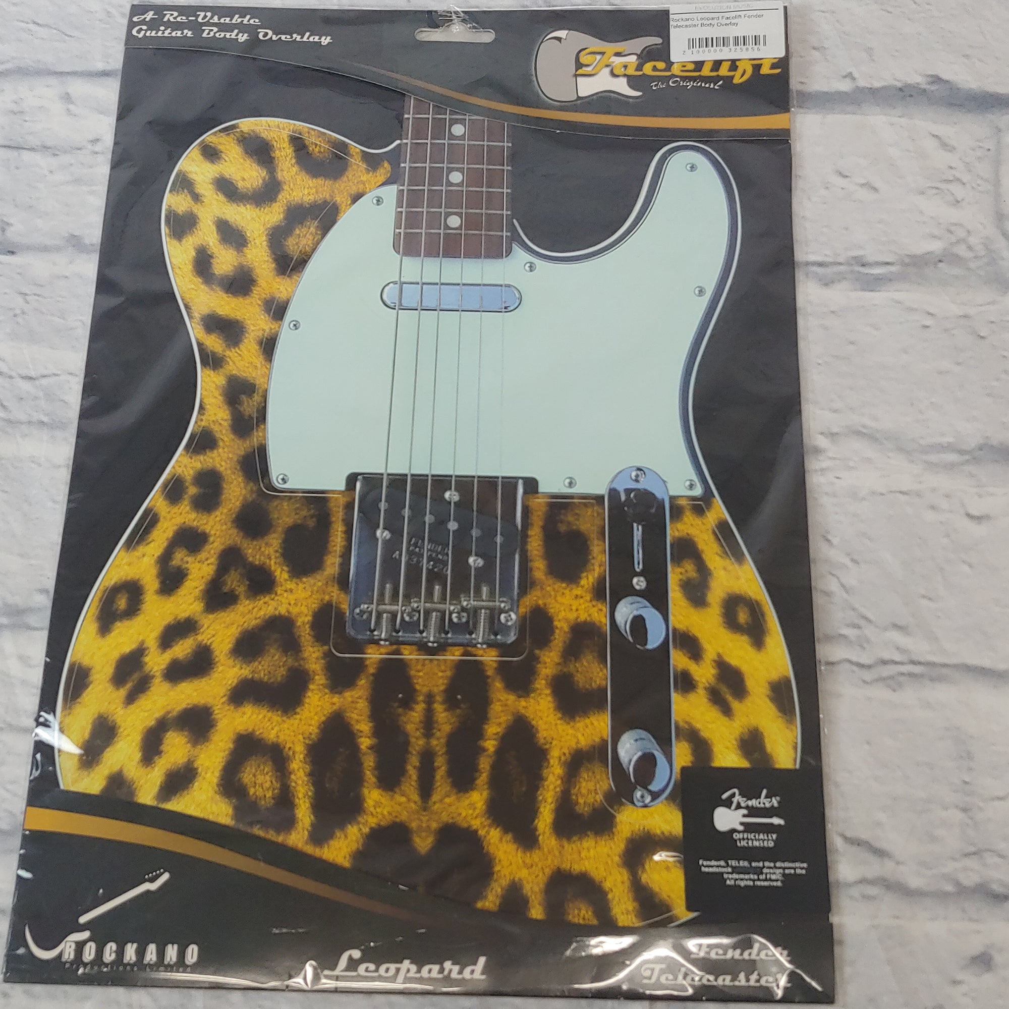 Rockano Leopard Facelift Fender Telecaster Body Overlay