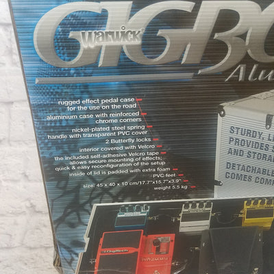 Warwick Rockcase Gigboard Alu Case Pedal Board