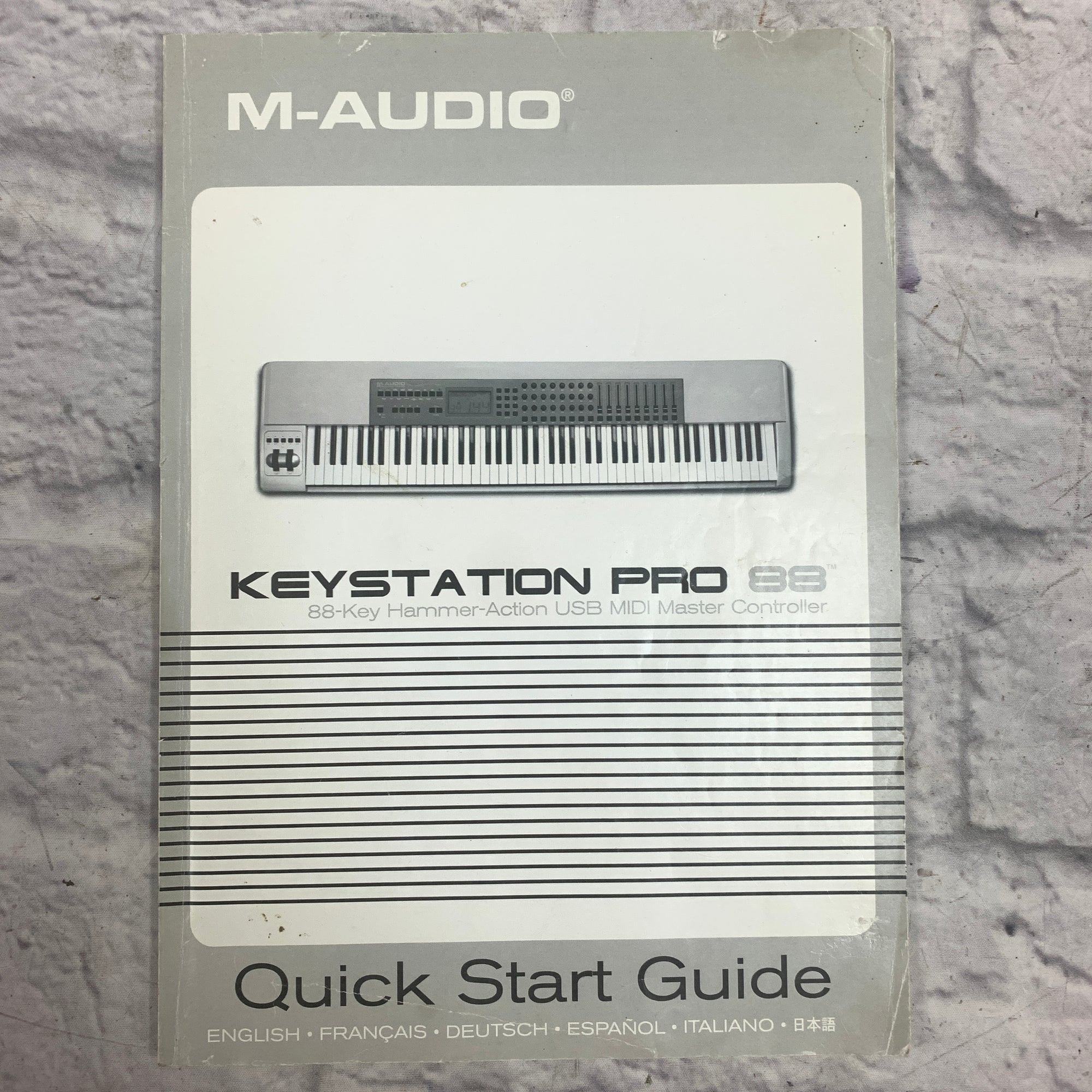 M-Audio Keystation Pro 88 USB MIDI Controller Keyboard