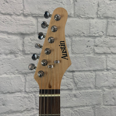 Austin AU733 Electric Guitar - Pink Glitter