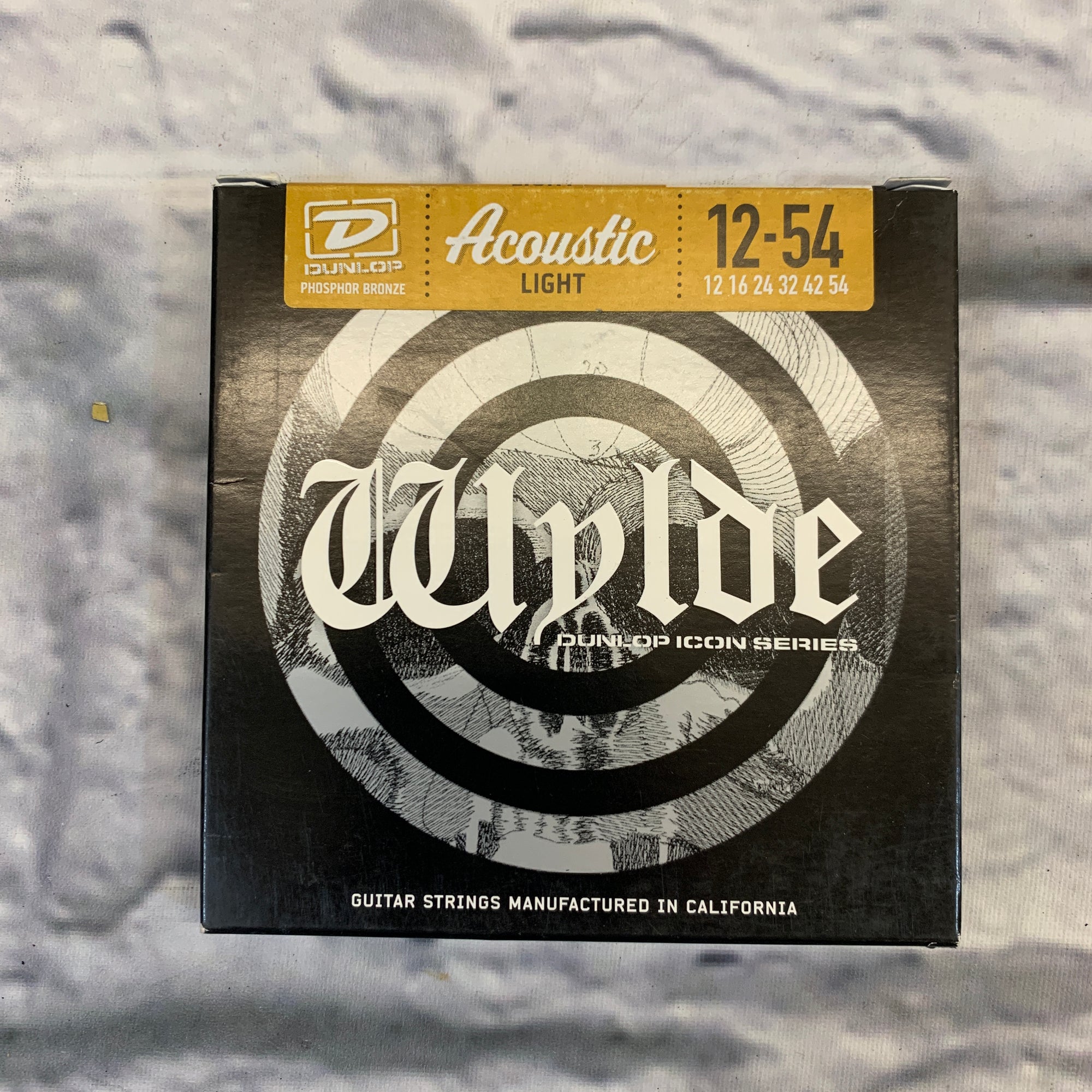 Dunlop Wylde Acoustic Light Phosphor Bronze Strings 12-54