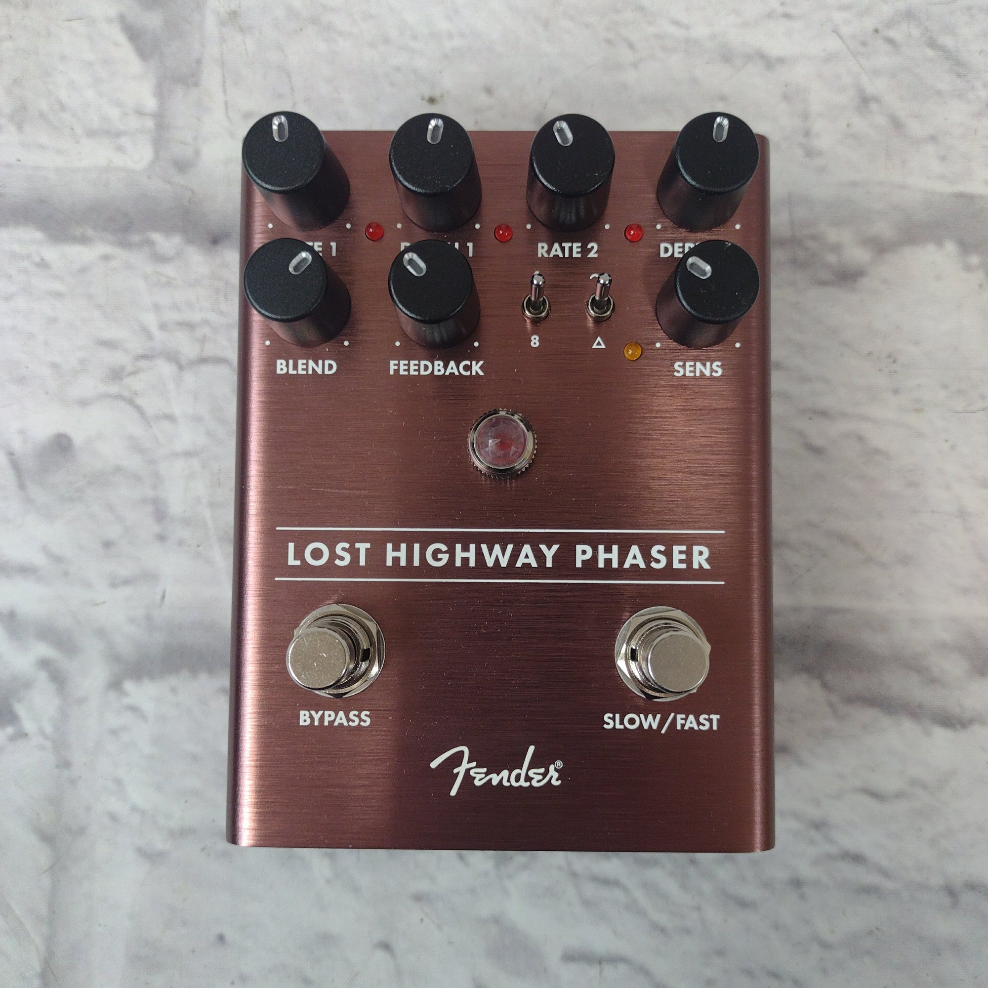 Fender Lost Highway Phaser Phase Shifter Pedal