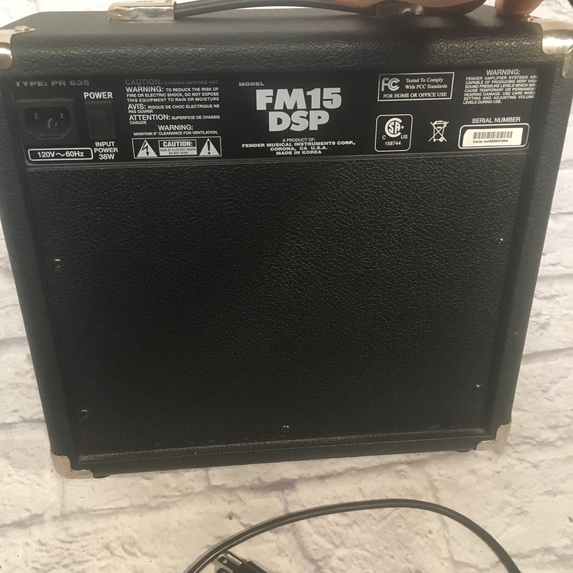 Fender FM15 DSP Combo Amplifier