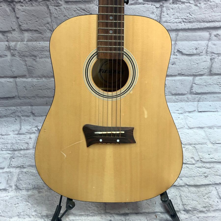 First Act Left Handed Short Scale Acoustic Guitar