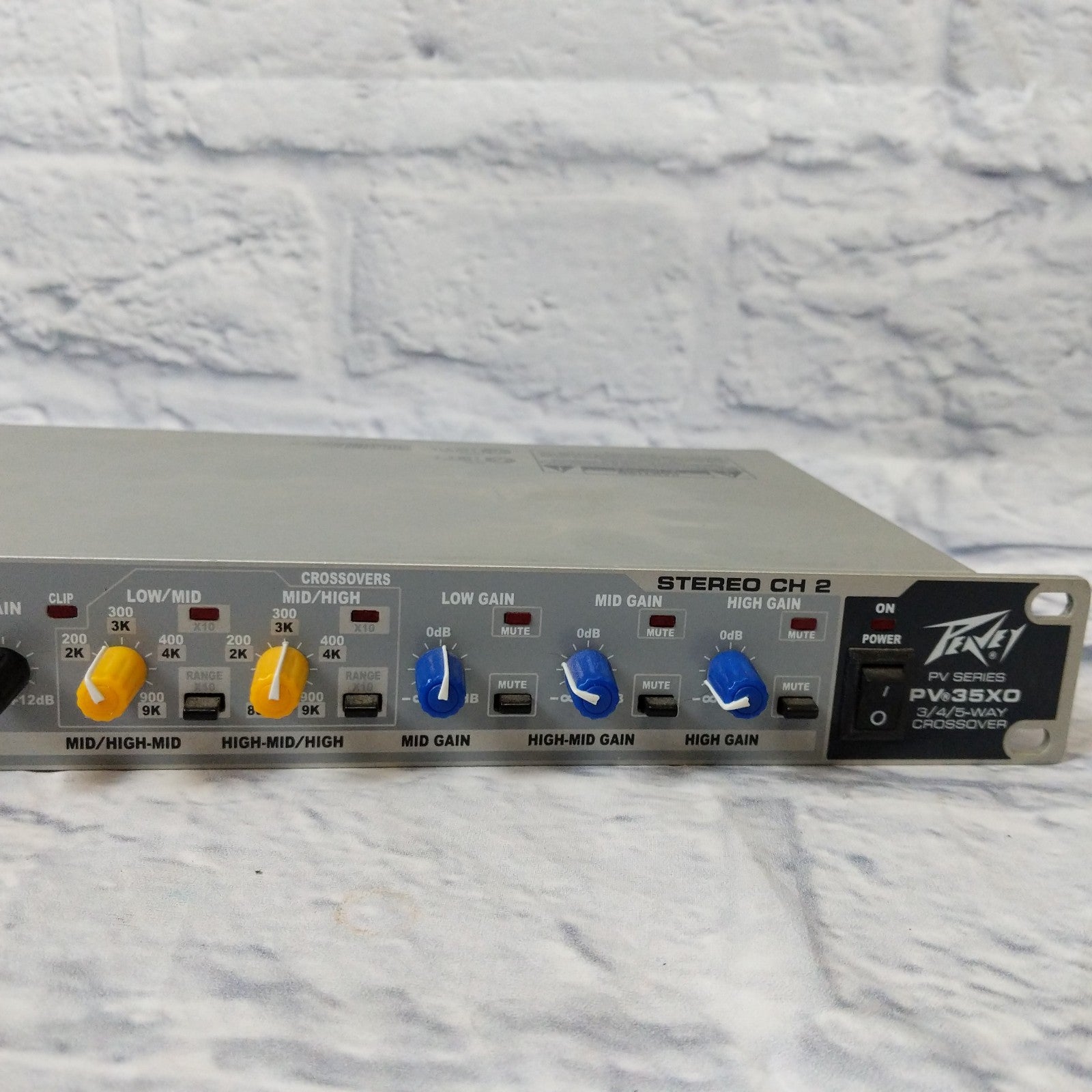 Peavey PV35XO 3/4/5-Way Crossover Rack
