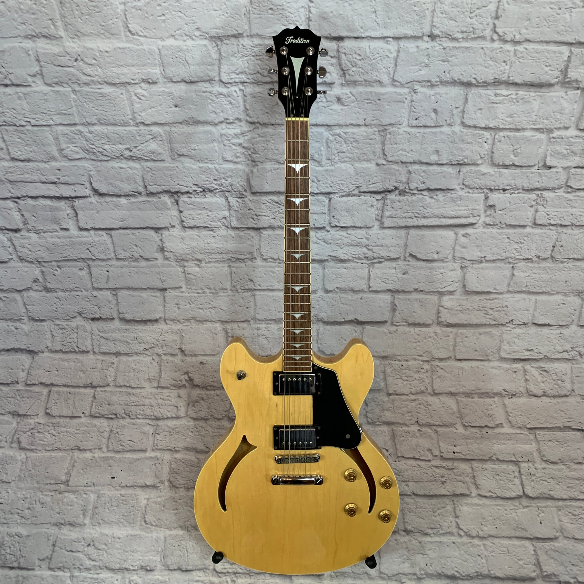 Tradition Semi-Hollow Electric Guitar Natural