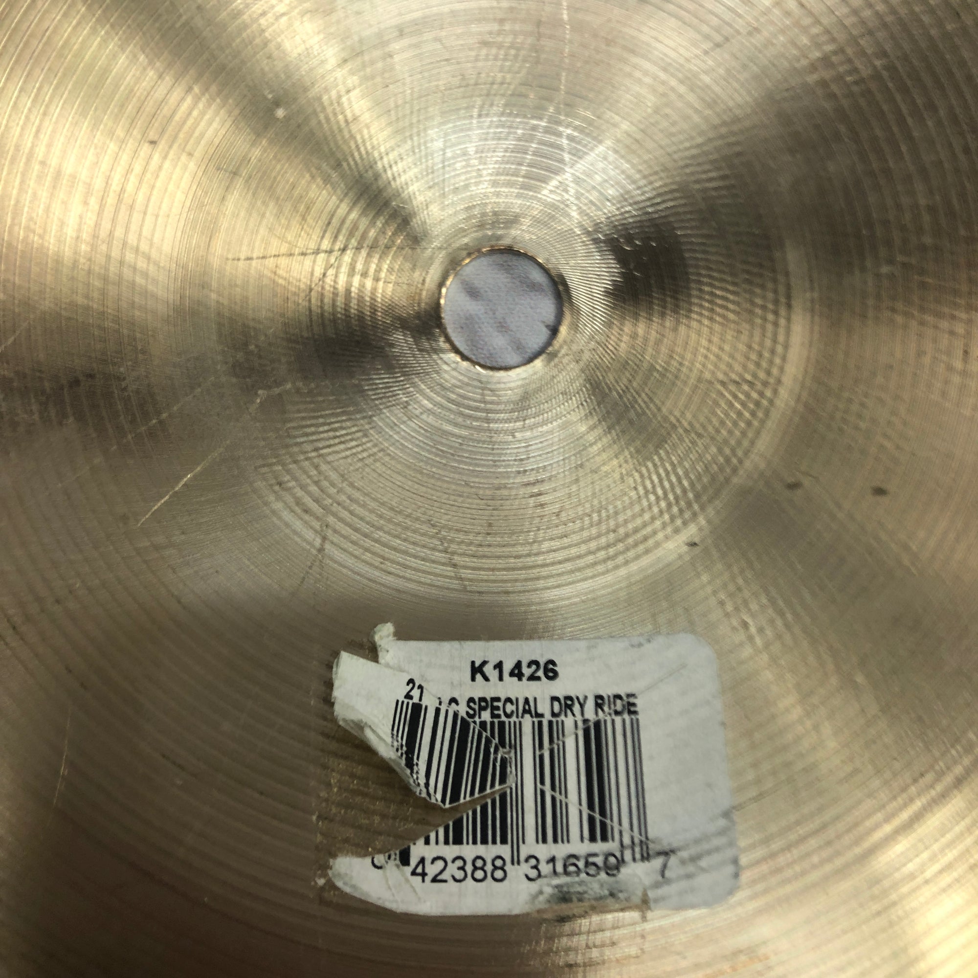 Zildjian K Custom Dry 21 Ride Cymbal