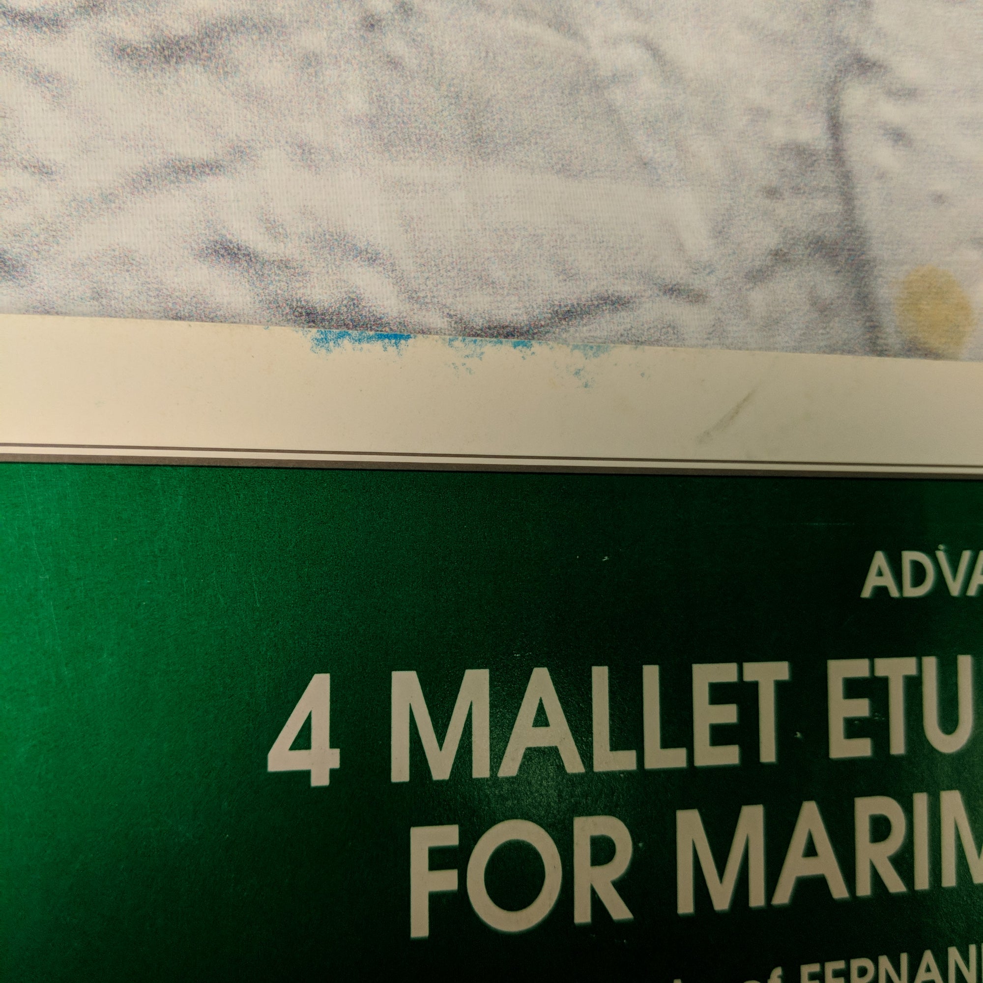 4 Mallet Etudes For Marimba