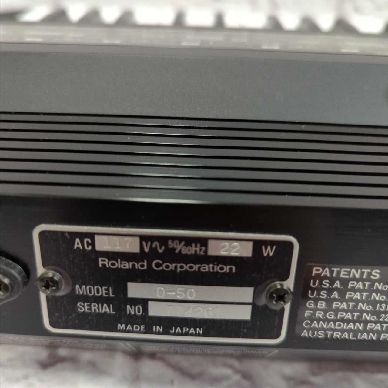 Roland D-50 61-Key Linear Synthsizer