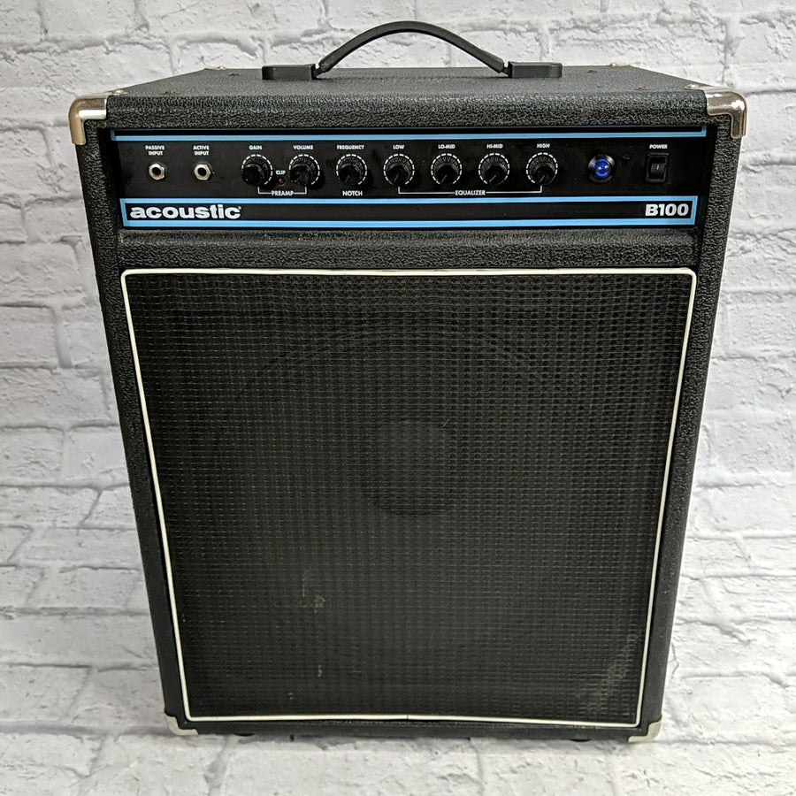 Acoustic B100 1x15 100w Bass Combo Amp