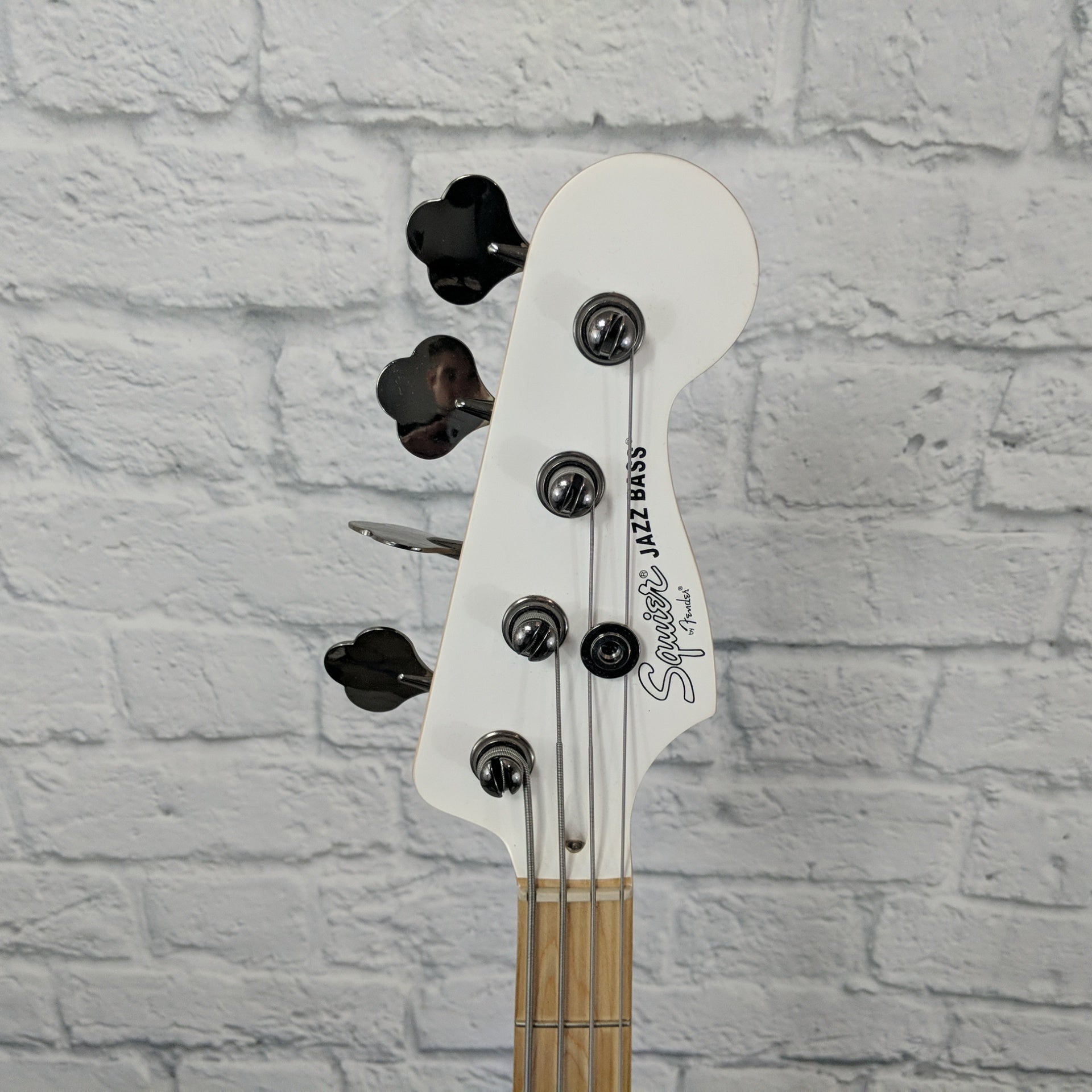 Squier Contemporary Active Jazz Bass HH Maple Fingerboard Flat White