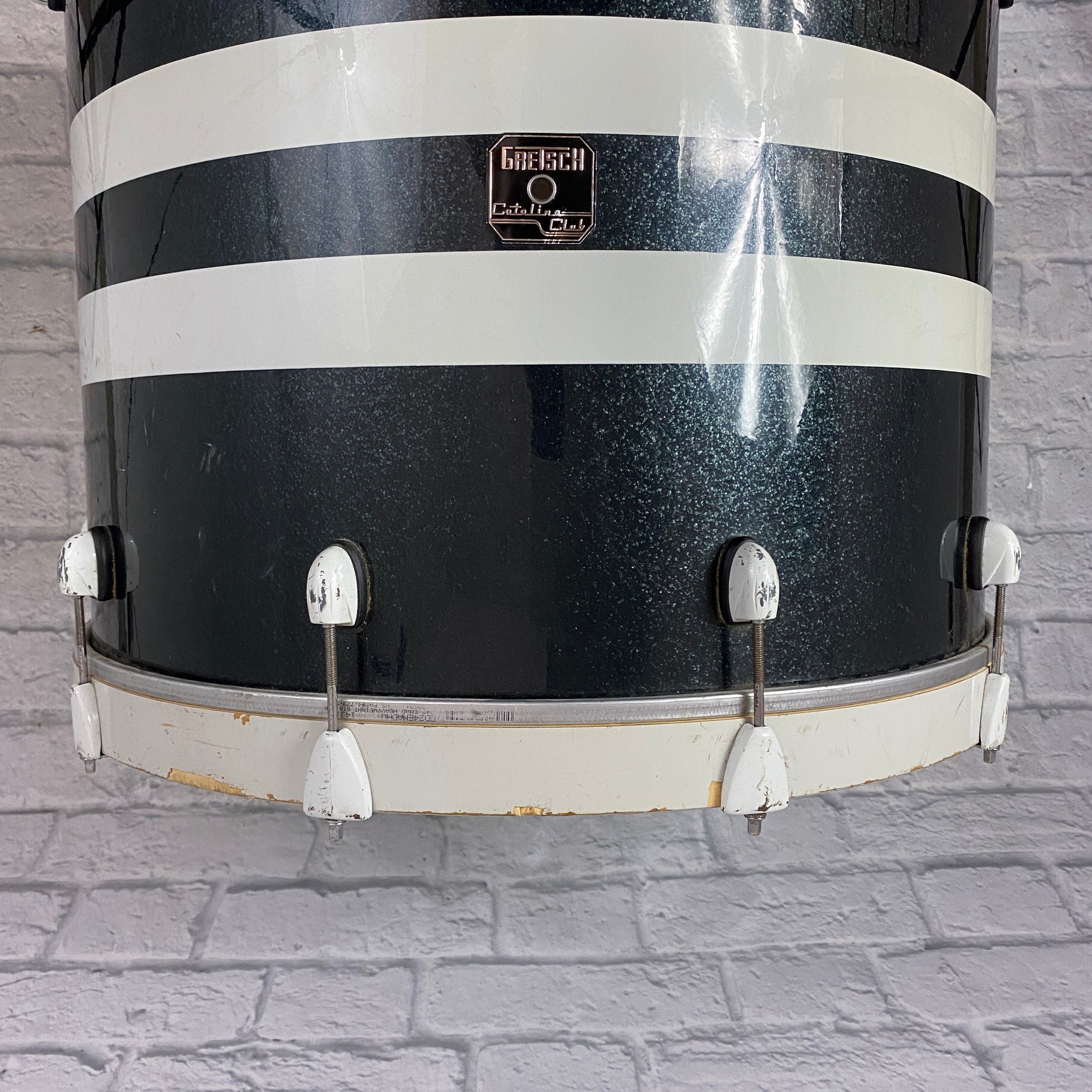 Gretsch Catalina Double Stripe 3pc Drum Set 24x16x13