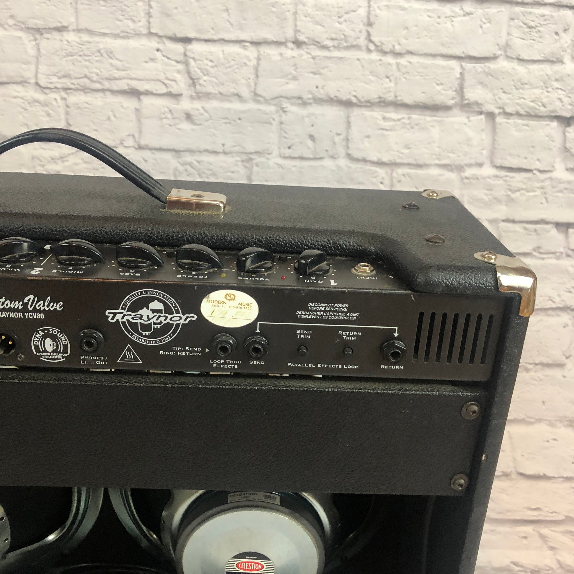 Traynor YCV80 Guitar 2x12 Combo Amp