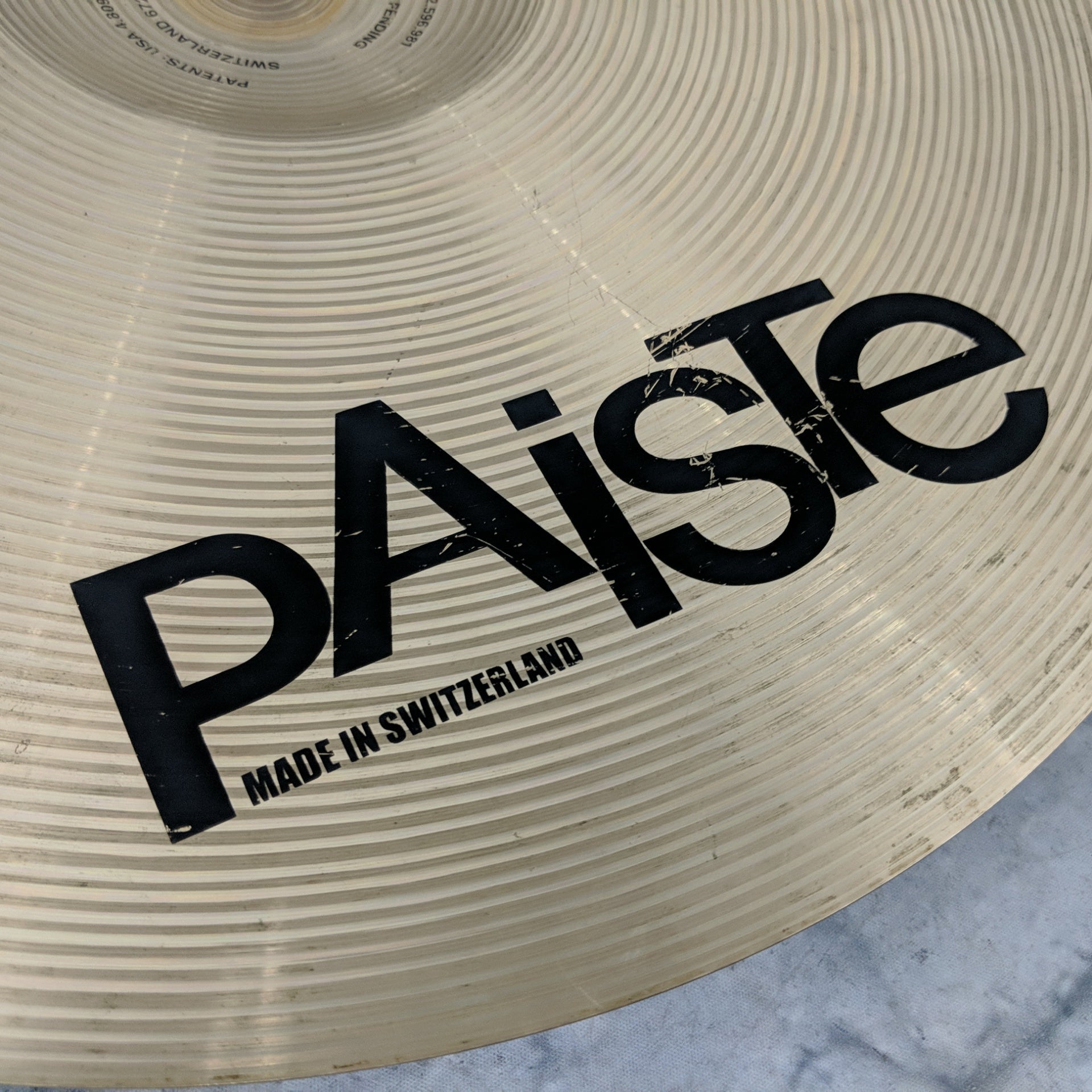 Paiste 18" Signature Fast Crash Cymbal Traditional