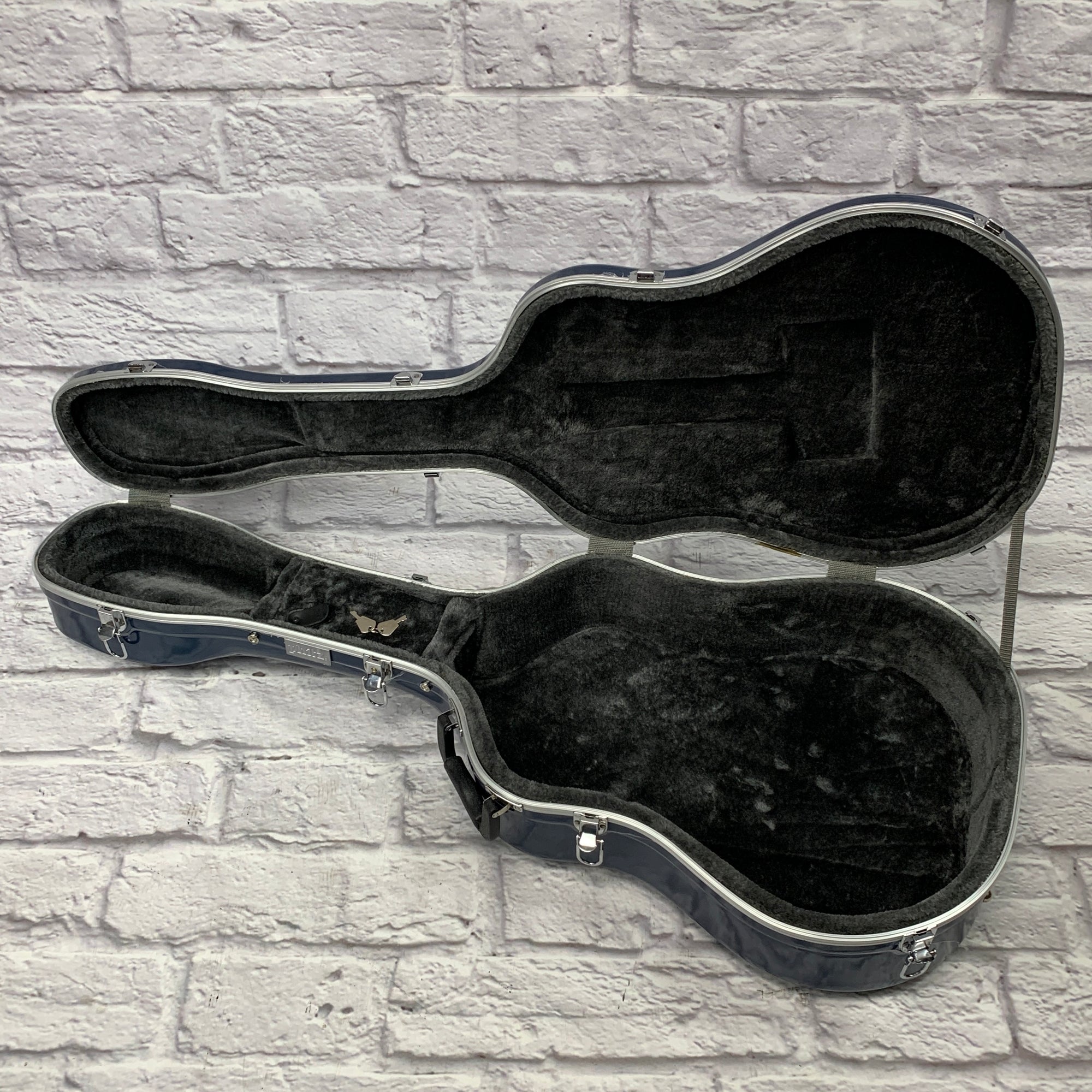 Phitz Standard Dreadnought Acoustic Guitar Hard Case Blue