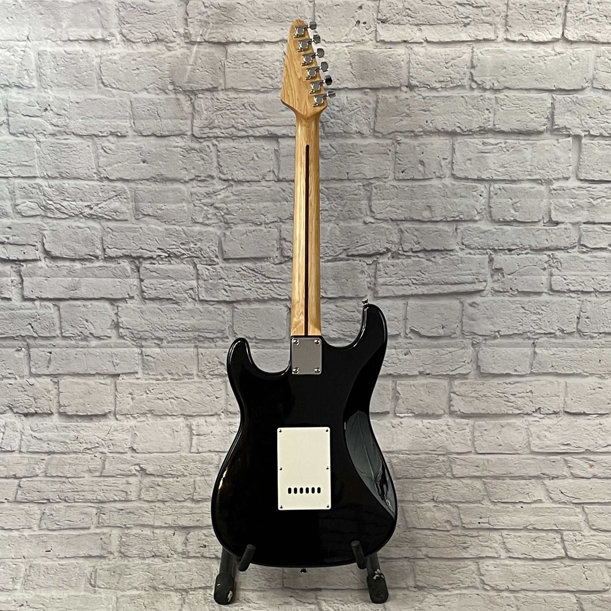 Johnson Black Strat Electric Guitar