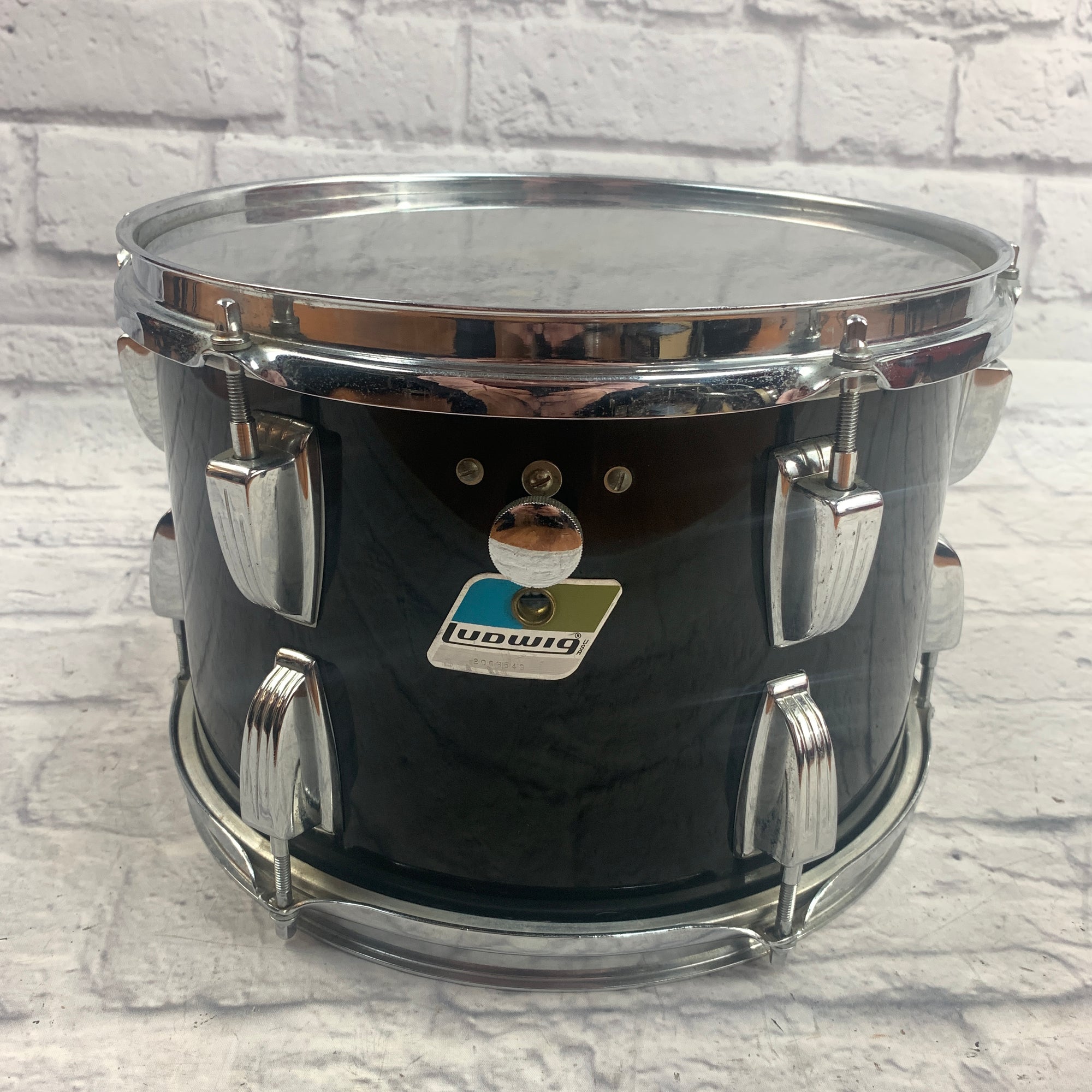 Vintage Ludwig Vistalite 12 x 8 Smoke Tom