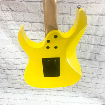 Ibanez GRG150DXS Yellow Electric Guitar Modified