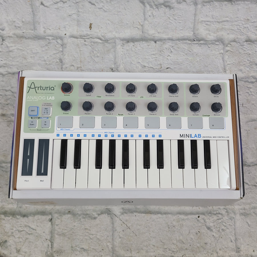 Arturia Minilab Universal Midi Controller Controller