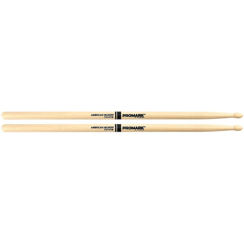 Pro-Mark TX747W American Hickory Wood Tip Drum Sticks