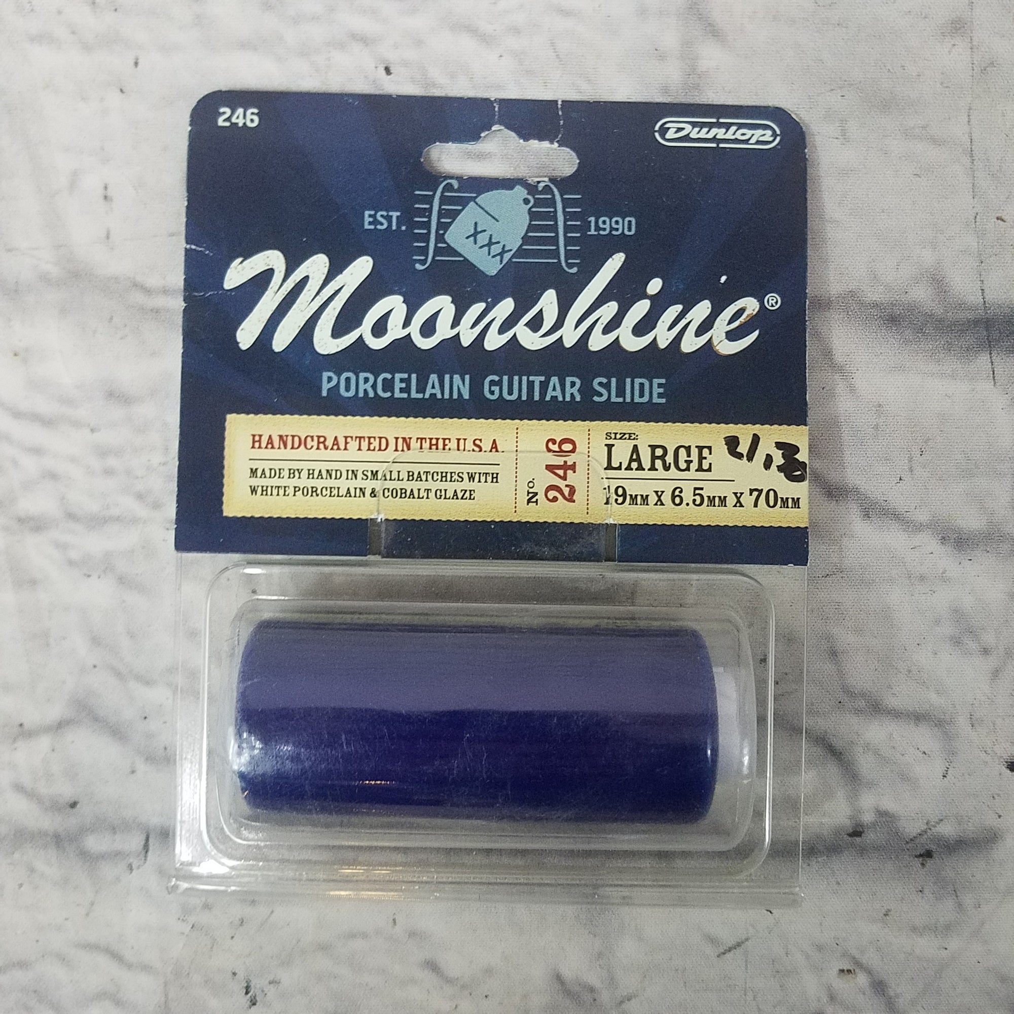 Dunlop Moonshine Porcelain Guitar Slide 246 LG