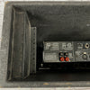 Crown Macro-Tech 1200 2-Channel Power Amplifier w/ Custom Connector Panel & Rack Case