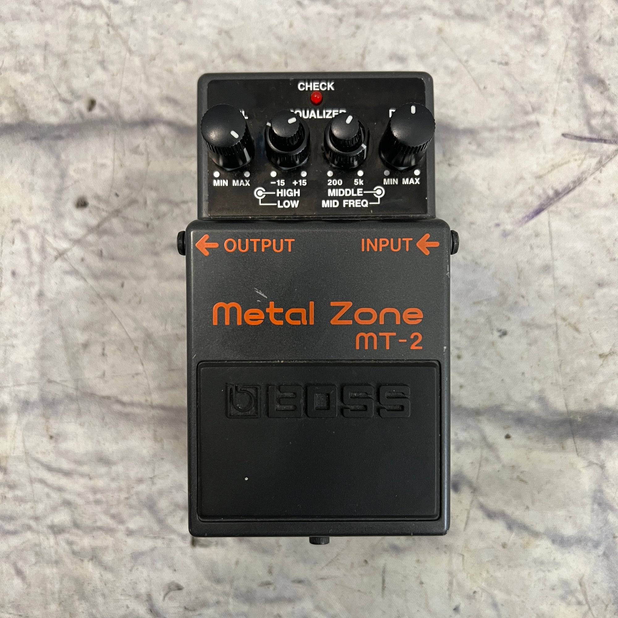 Boss MT-2 Distortion Pedal