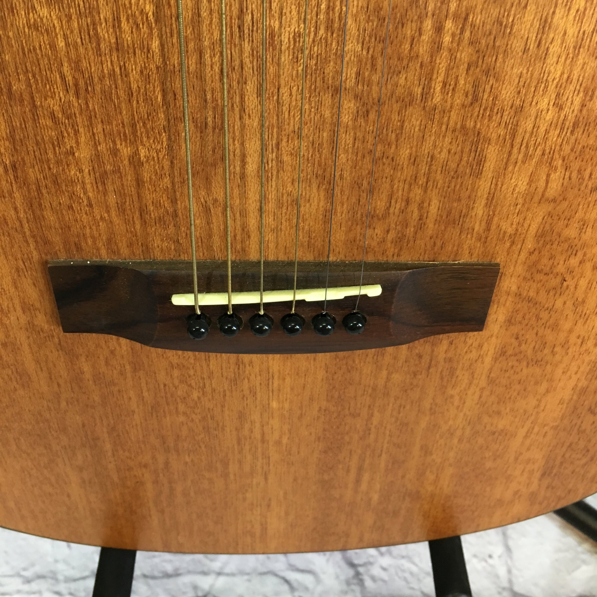 Samick LF-009 Mahogany Acoustic Guitar As-Is