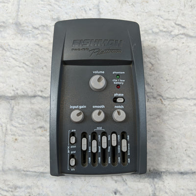 Fishman Pro EQ Platinum 5-Band EQ DI Box  with volume knob issue