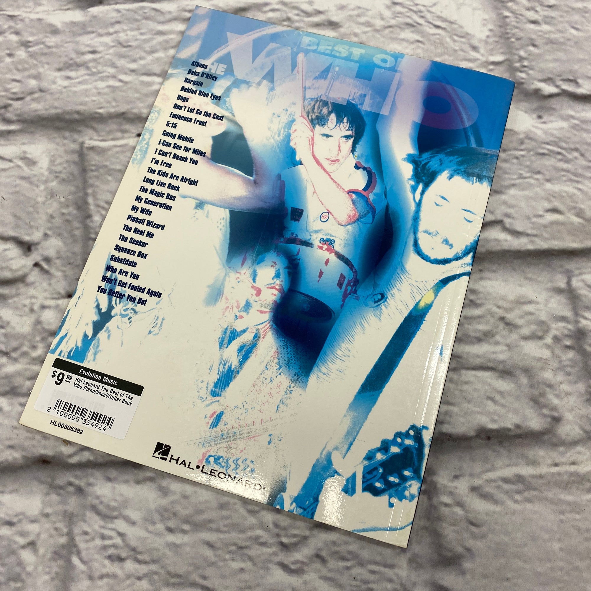 Hal Leonard The Best of The Who Piano/Vocal/Guitar Book