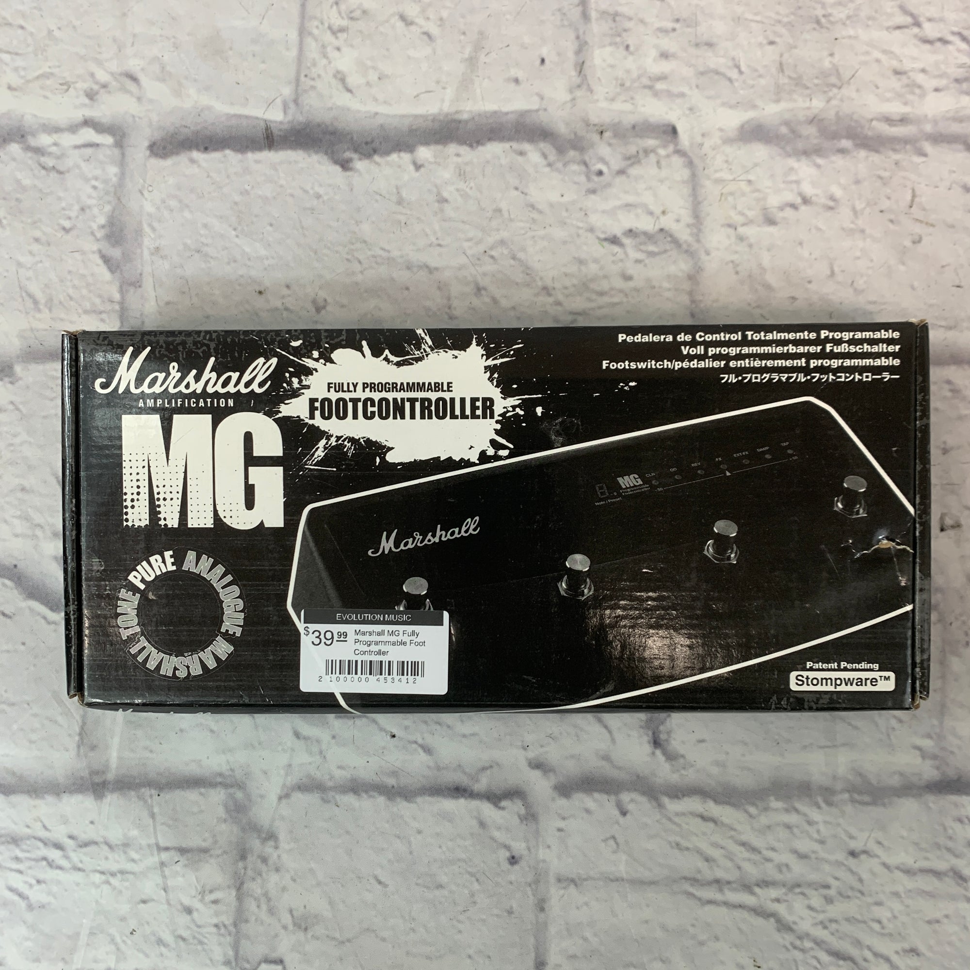 Marshall MG Fully Programmable Foot Controller