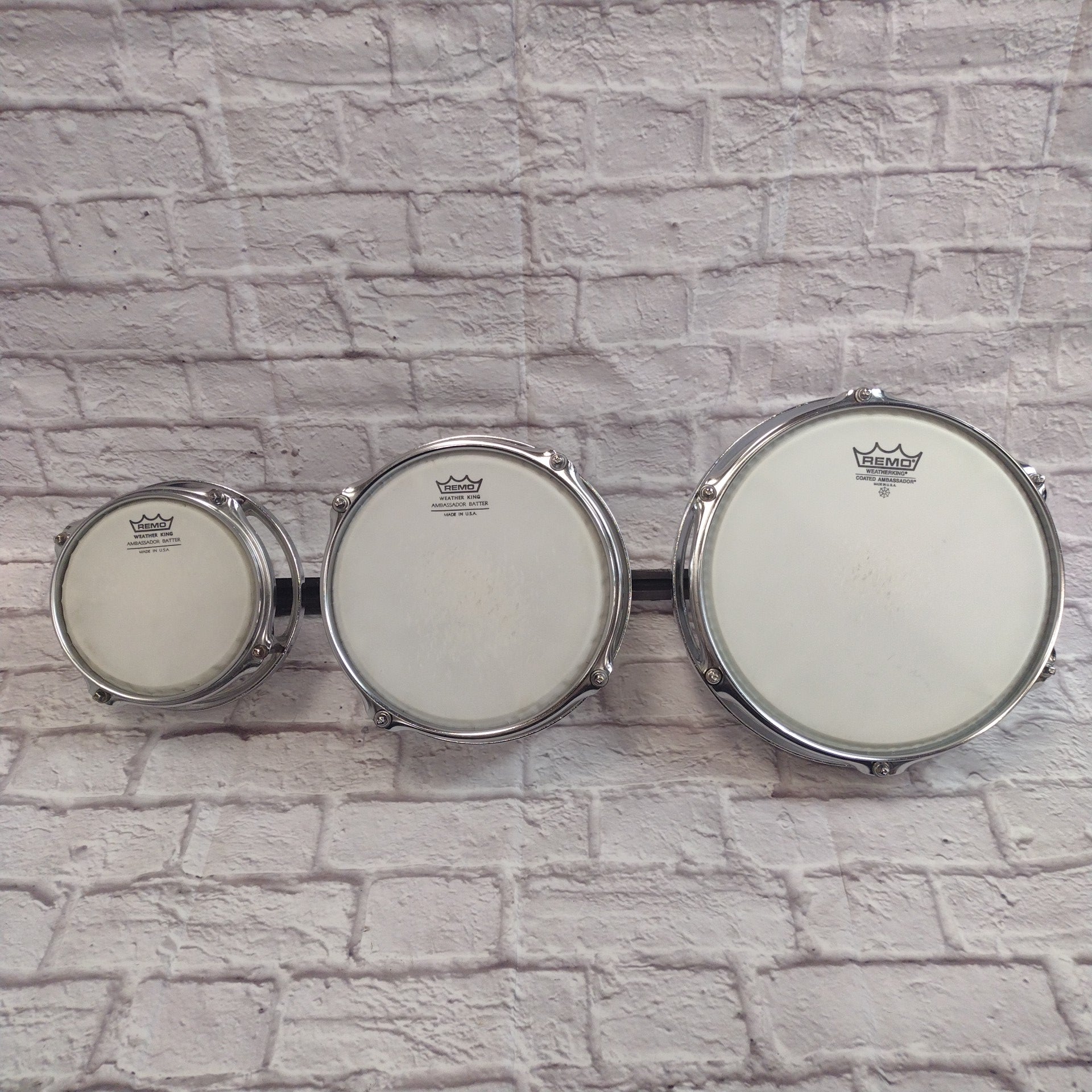 Remo Rototom Set 6/8/10 NO STAND Roto Toms - Evolution Music