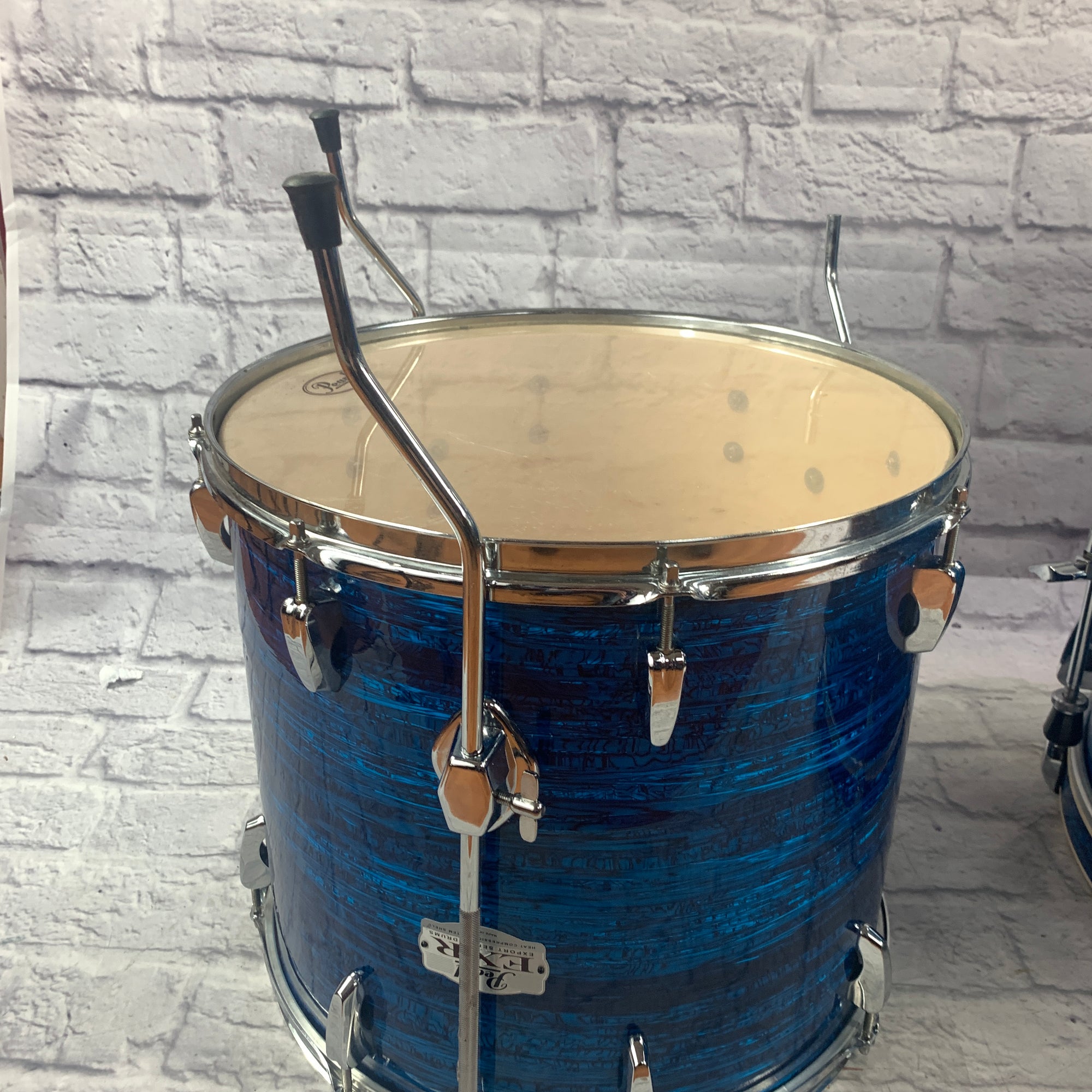 Pearl EXR Export 5pc Blue Strata Drum Kit