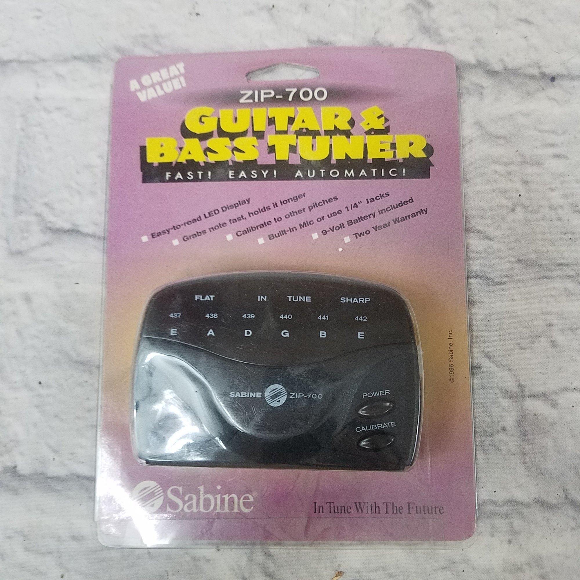 Sabine ZIP-700 Guitar / Bass Tuner