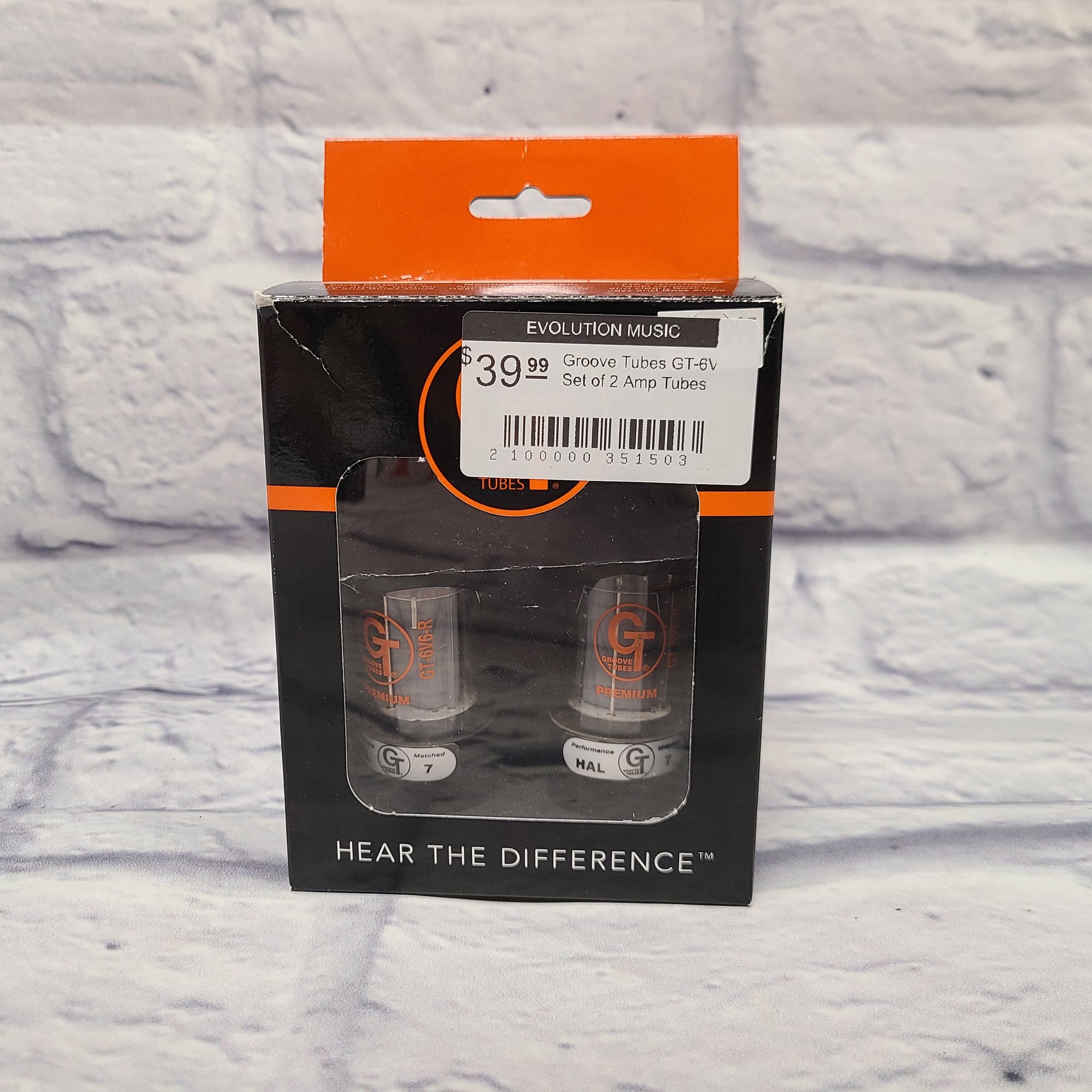 Groove Tubes GT-6V6 Set of 2 Amp Tubes