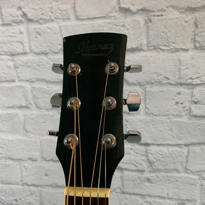 Ibanez PF5N Acoustic Guitar Green Burst