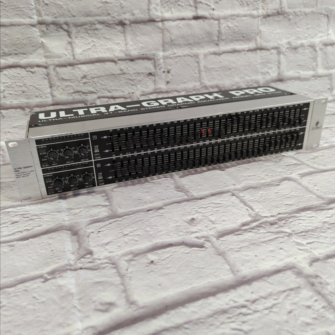 BEHRINGER GEQ3102 ベリンガー 31バンドEQ 音響機材 BEHRINGER GEQ3102 ベリンガー 31バンドEQ 音響機材