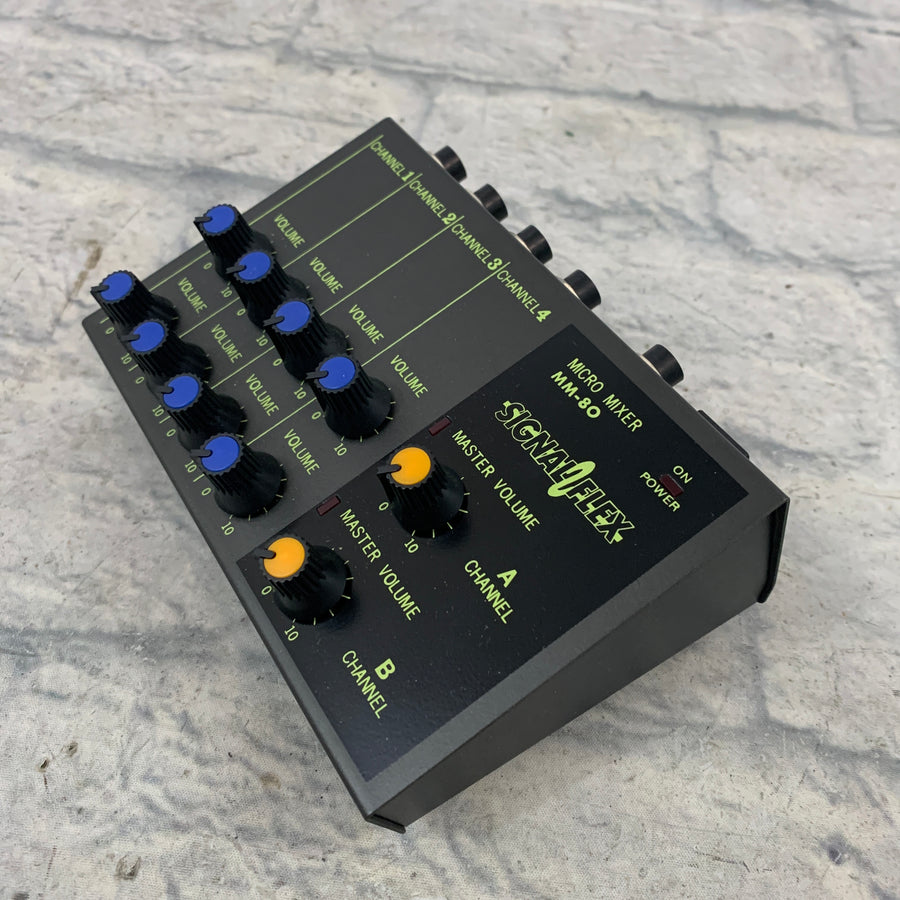 Signal Flex MM80 Stereo 4-channel Mic/Instrument Mixer