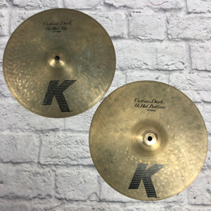 Zildjian 13 K Custom Dark Hi Hat Cymbal Pair