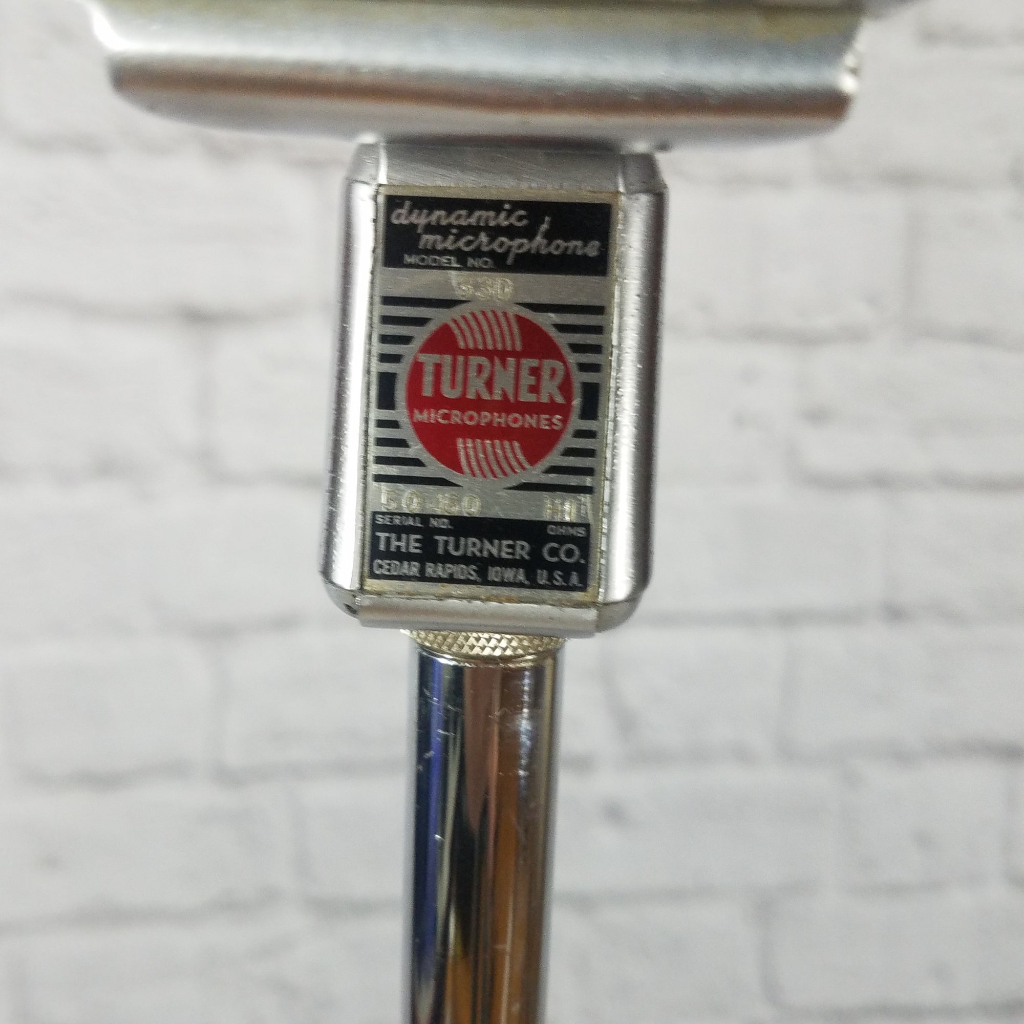 Vintage 1950 Turner 33D Microphone