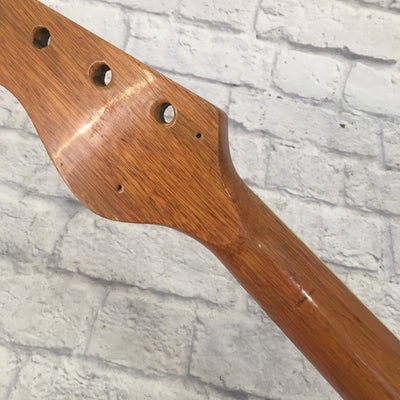 Vintage 1960s Short Scale Bass Guitar Neck (A) Rosewood Fretboard Made in Japan