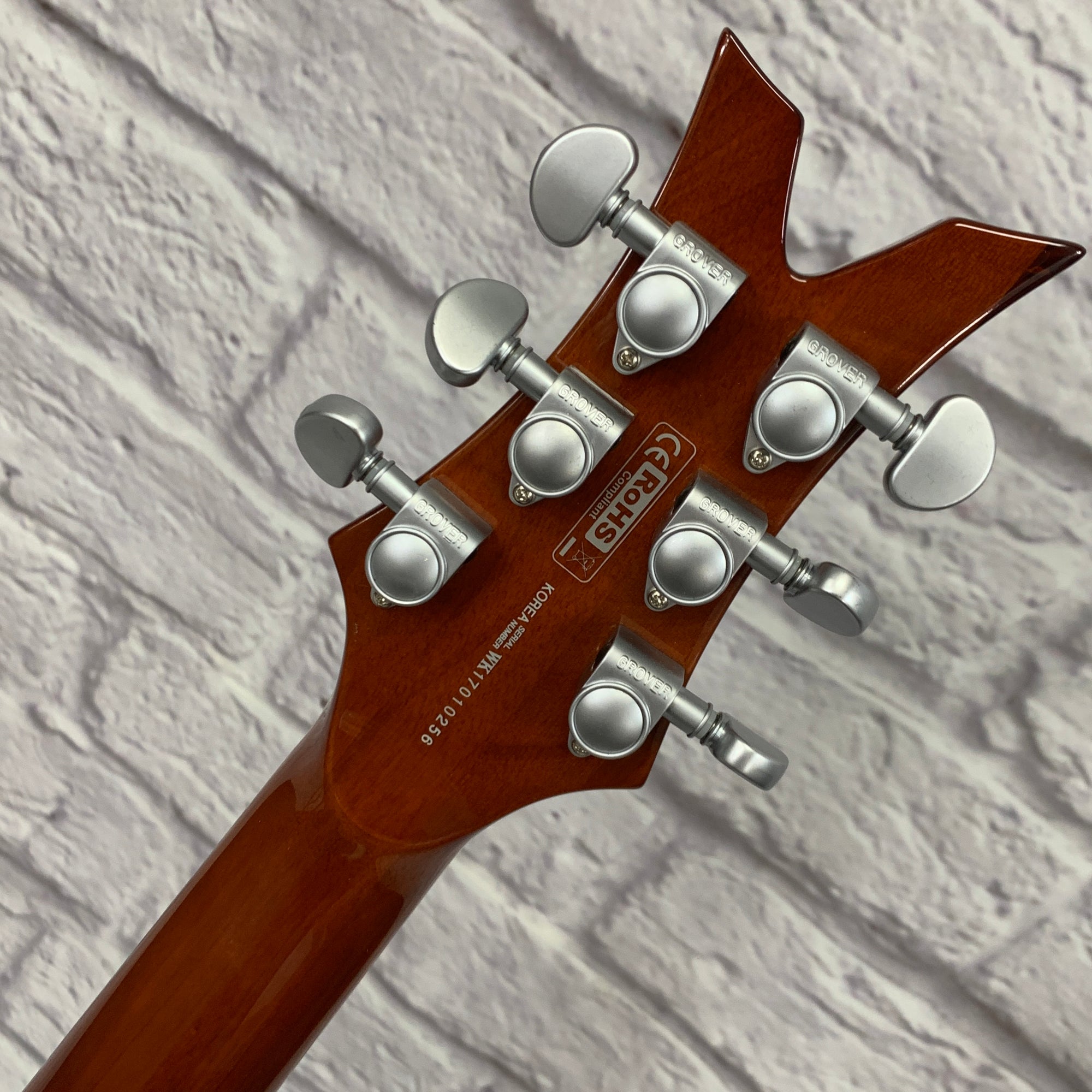 Dean Icon Flame Top Trans Amber